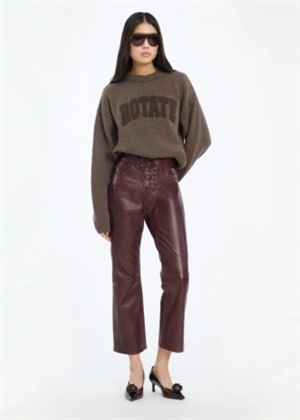 Salita crewneck sweater Cocoa Brown ROTATE